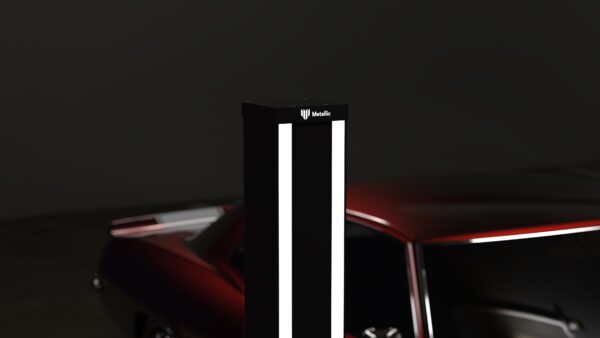 Home Star New Post LED Driveway Post 100x100mm H1900mm Flange - Image 2