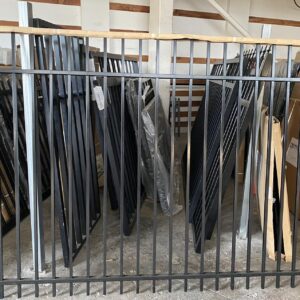 FOF style Fence panel H1750MM W2400MM BLACK