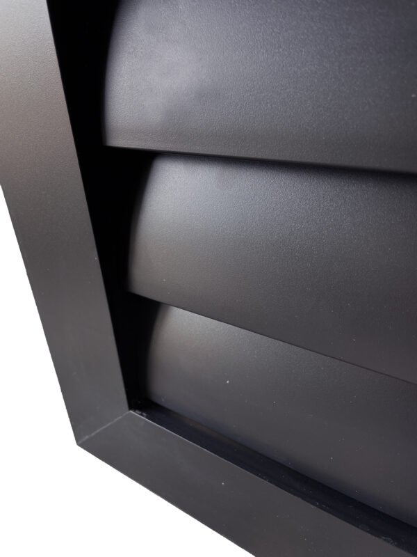 PLV Pedestrian Gate Aluminium Flat Louver Single Gate - Image 4