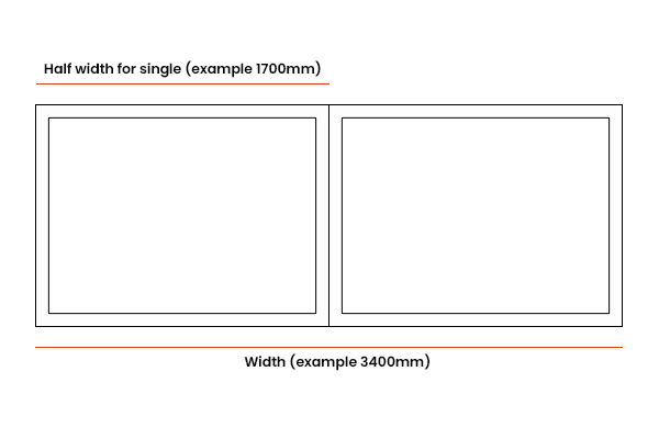 swing gate size