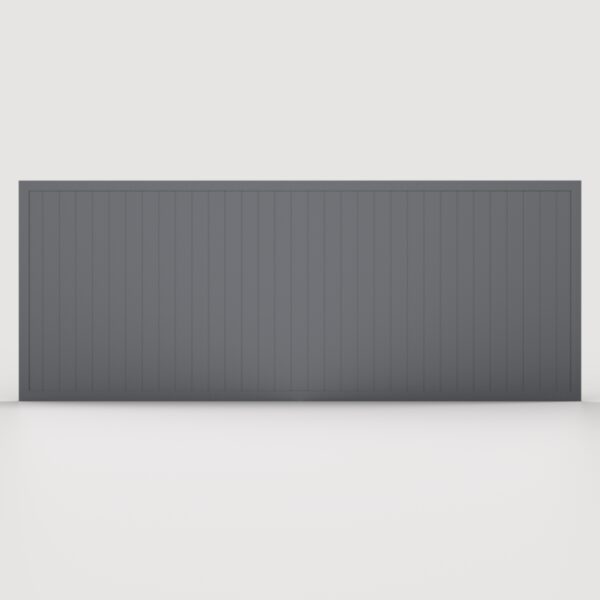 New arrivals SAFF Aluminium coated Colour Alumi Black Driveway gate