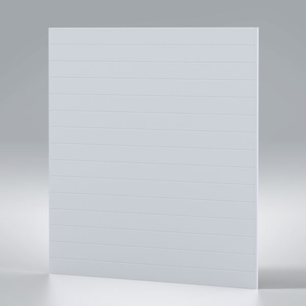 PU Reinforced Fence Panel Security Wall White Per 1M²