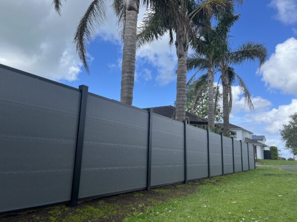 PU Style Noise Reduction Fence Panel Black - Per 1 meter Long x 0.383 meter Wide - Image 8